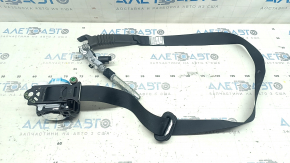 Mazda CX-5 21-25 black passenger seat belt with tensioner and black anchor, water resistant