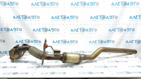 Audi Q3 83A 19-25 2.0T exhaust pipe with catalytic converters and bracket