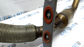 Audi Q3 83A 19-25 2.0T exhaust pipe with catalytic converters and bracket