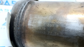 Audi Q3 83A 19-25 2.0T exhaust pipe with catalytic converters and bracket