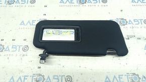 Left visor Mazda CX-5 20-25 black, with LED backlight