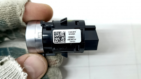 Start-Stop button for Audi Q3 83A 19-25 chrome, scratched
