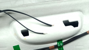 Mazda CX-5 2020-2025 headliner for sunroof, black, scratches, no lamps, trimmed caps