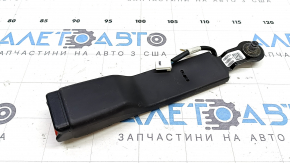 19-20 Nissan Rogue passenger seat belt latch black