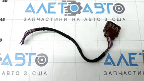 Audi Q3 83A 19-25 rear bumper wiring harness for parking sensors, BSM, and foot-operated tailgate sensor, brown