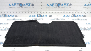 Black front trunk mat for 2-row Nissan Rogue 19-20