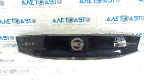 Nissan Leaf 18-24 black tailgate trim with scratches