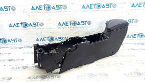 Console central armrest Nissan Leaf 18-21 leather black
