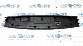 Upper trunk lid trim for Audi Q3 83A 19-25 black