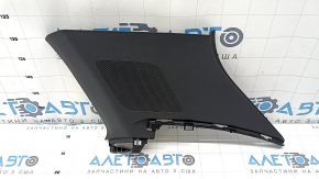 Rear pillar trim behind the right window, Audi Q3 83A 19-25, black, under the speaker