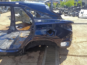 Quarter wing rear left Lexus RX350 RX450h 16-22 under BSM, on the body, blue