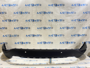 Rear bumper lower part BMW X1 F48 16-22 structure for parking sensors
