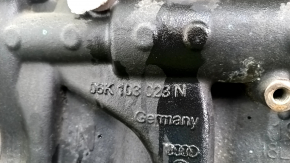 The Audi Q3 83A 19-25 2.0T DHHA 46k engine started, compression 13-13-13-13