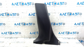 Lower left center pillar trim for Nissan Leaf 18-24, black, scratches