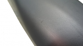 Lower left center pillar trim for Nissan Leaf 18-24, black, scratches