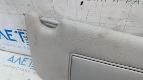 Nissan Leaf 18-24 right visor, gray, with backlight, without hook, for cleaning