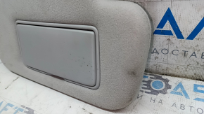Nissan Leaf 18-24 right visor, gray, with backlight, without hook, for cleaning