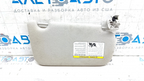 Left Nissan Leaf 18-24 gray visor with backlight without hook for cleaning