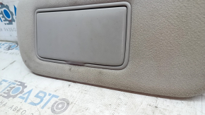 Left Nissan Leaf 18-24 gray visor with backlight without hook for cleaning