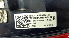 Audi Q3 83A 19-25 LED interior tailgate light, right