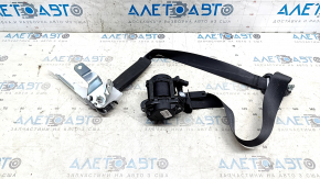 Passenger seat belt with tensioner Nissan Leaf 18-19 black, shot