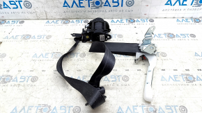 Passenger seat belt with tensioner Nissan Leaf 18-19 black, shot