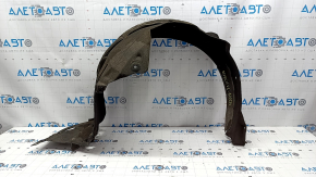 The front right fender liner of a 2016-2017 Honda Accord hybrid is torn.