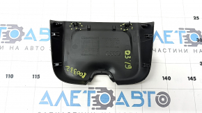 The interior mirror cover for the Audi Q3 83A 19-25 is black and has broken fasteners.