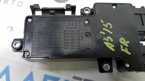 A3 8V 15-20 passenger seat control, black, with buttons