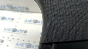 Right upper center pillar trim for Audi Q3 83A 19-25, black, worn