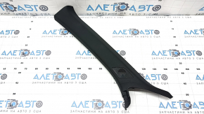 Upper left front pillar trim for Audi Q3 83A 19-25, black, under the tweeter