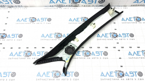 Upper left front pillar trim for Audi Q3 83A 19-25, black, under the tweeter