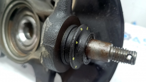 Front right hub axle for a 13-17 Honda Accord with cover, microcracks in boot, broken stud