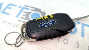 Ford Fusion mk5 13-16 key, 4 buttons, folding, scratches