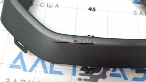 Left front bumper molding for Audi Q3 83A 19-23, gray, S-Line, scratches