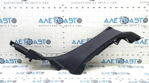 Right lower rear pillar trim for Audi A3 8V 15-20 4d, 5d, black, without airbag, scratches