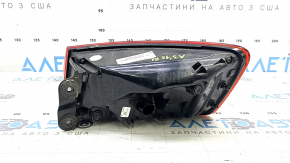 Audi A3 8V 15-16 4D usa LED outer left fender light, cracks in the glass, glass peeled off