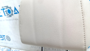 Rear right headrest Ford Focus mk3 15-18 rest, type 2 leather, beige, dented