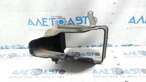 Left gearbox radiator deflector for a 1993 Honda Accord hybrid, broken mount