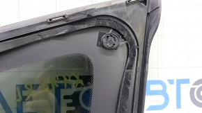 Rear left window, blind glass, BMW X1 F48 16-22, chrome, broken guides, scratch