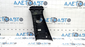 BMW X1 F48 16-22 center pillar trim, right, black, worn