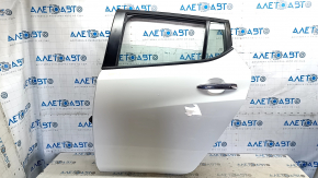 Nissan Leaf 18-24 rear left door assembly, white QAK