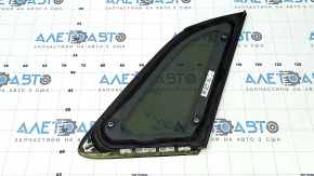 Rear left window, blind glass, Audi Q3 83A 19-23, chrome, tinted