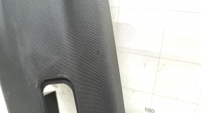 Left center pillar trim, upper belt, Mazda CX-5 17-25, black, scratches