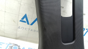 Left center pillar trim, upper belt, Mazda CX-5 17-25, black, scratches