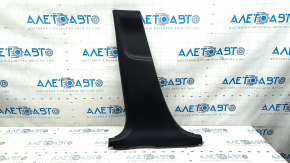 Mazda CX-5 17-24 black center pillar trim, scratches, left lower