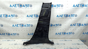 Mazda CX-5 17-24 black center pillar trim, scratches, left lower
