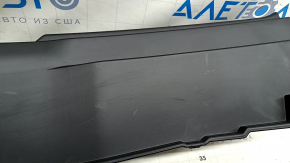 Mazda CX-5 22-24 trunk opening trim, black, scratches, broken fasteners