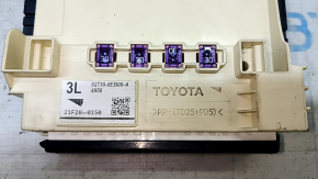 The fuse box under the dashboard of the Lexus RX450h 16-22 is broken.