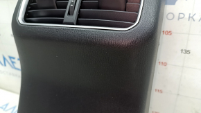 Mazda CX-5 17-25 black rear center console trim with air vent, scratches
